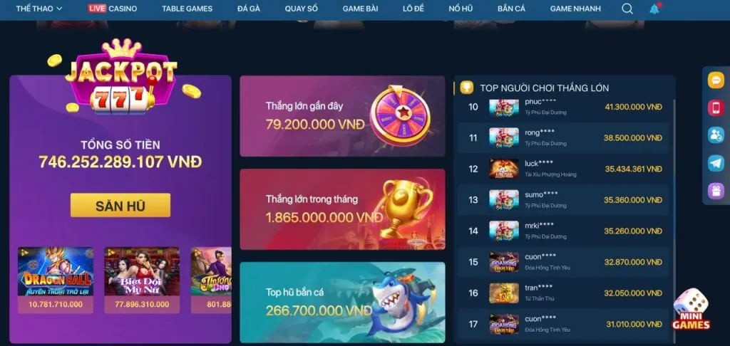 Các tính năng nổi bật của casino trực tuyến